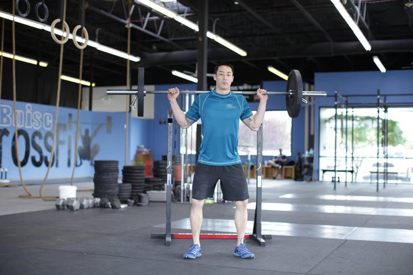 Weighted Jump Squat - Step 0