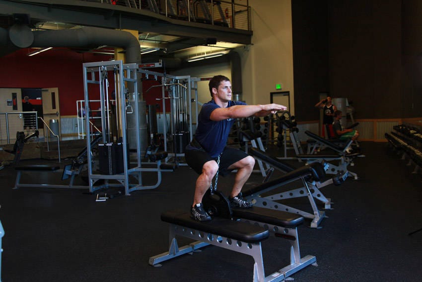 Weighted Squat - Step 1